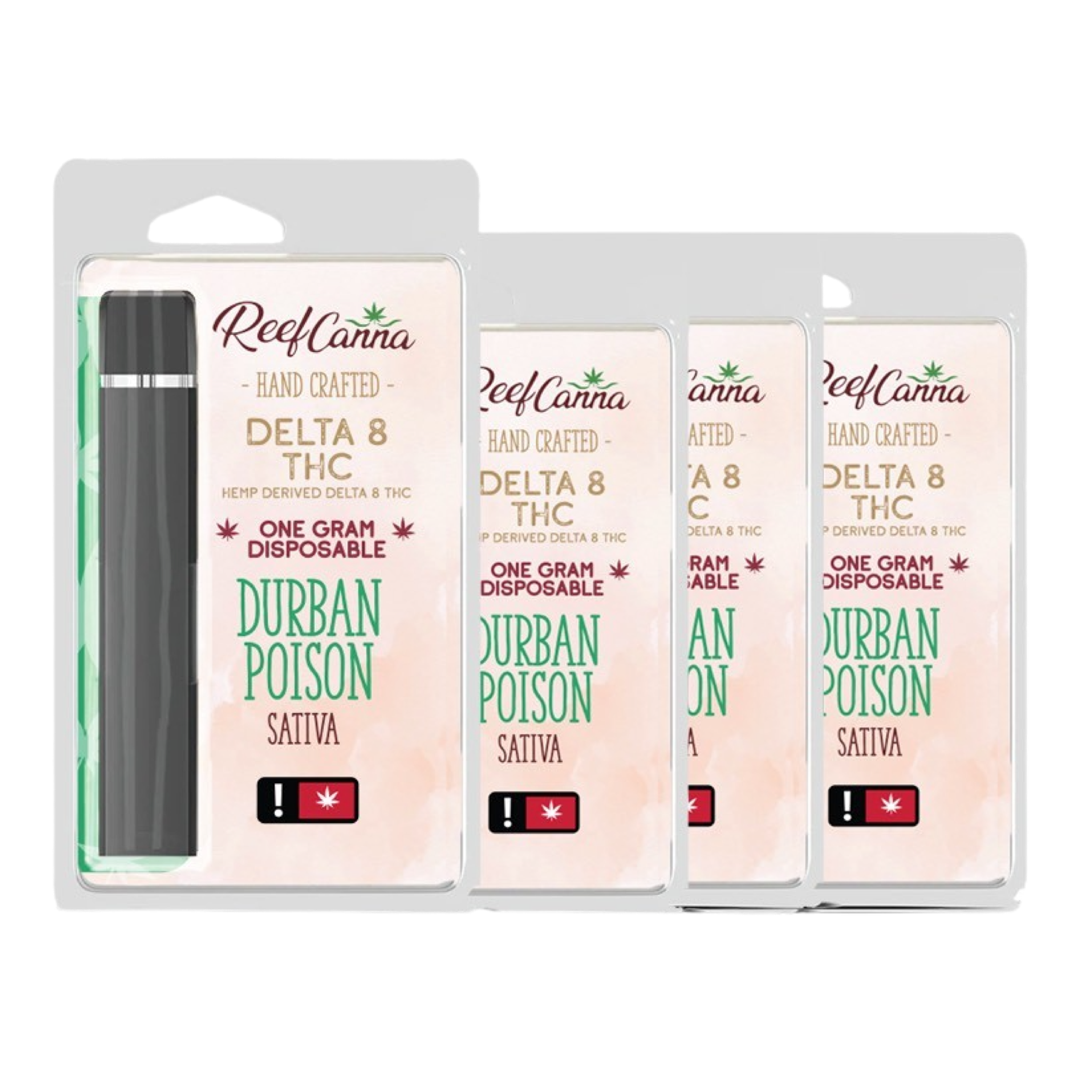 Delta-8 Disposable Vape 4 Pack